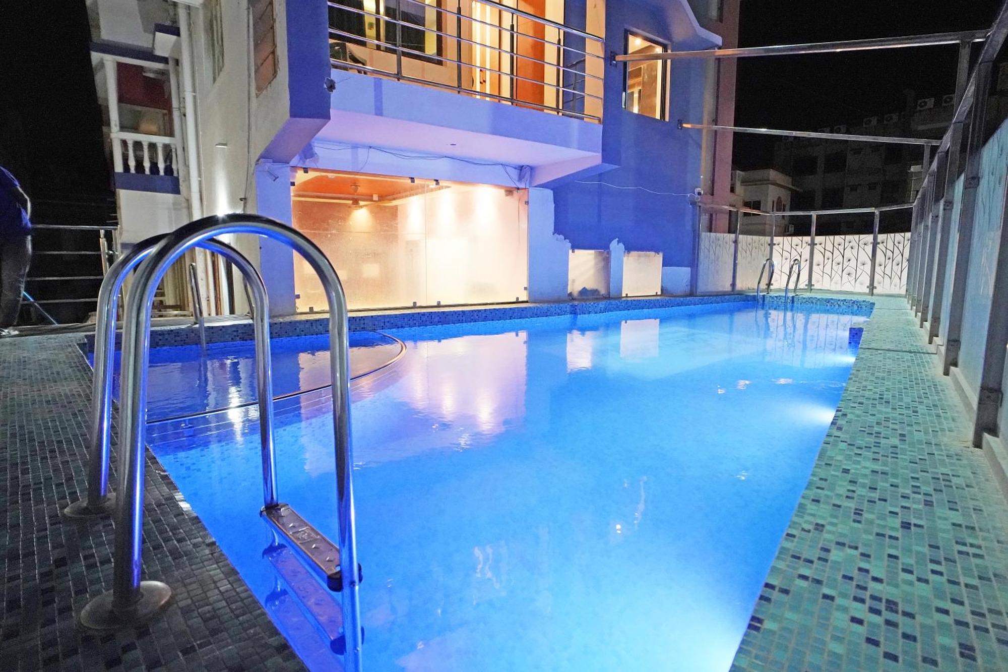 Hotel Marine Blue !! Beach Distance 50 Mts !! Дігха Екстер'єр фото